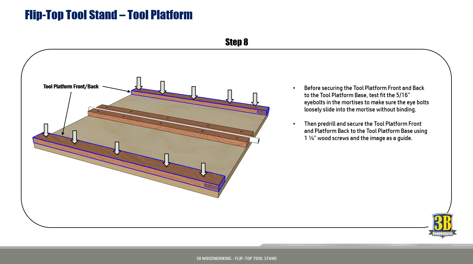 Tool Bases & Stands Woodworking Plans